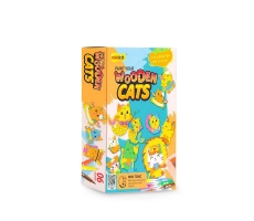 Bộ tranh gỗ tô màu Bé Mèo cute Thiên Long Colokit KIT-C030