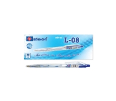 Bút bi 0.5mm xanh đỏ đen Bến Nghé L-08