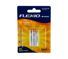 Pin Flexio Alkaline AAA BAA-LR03-2 1.5V